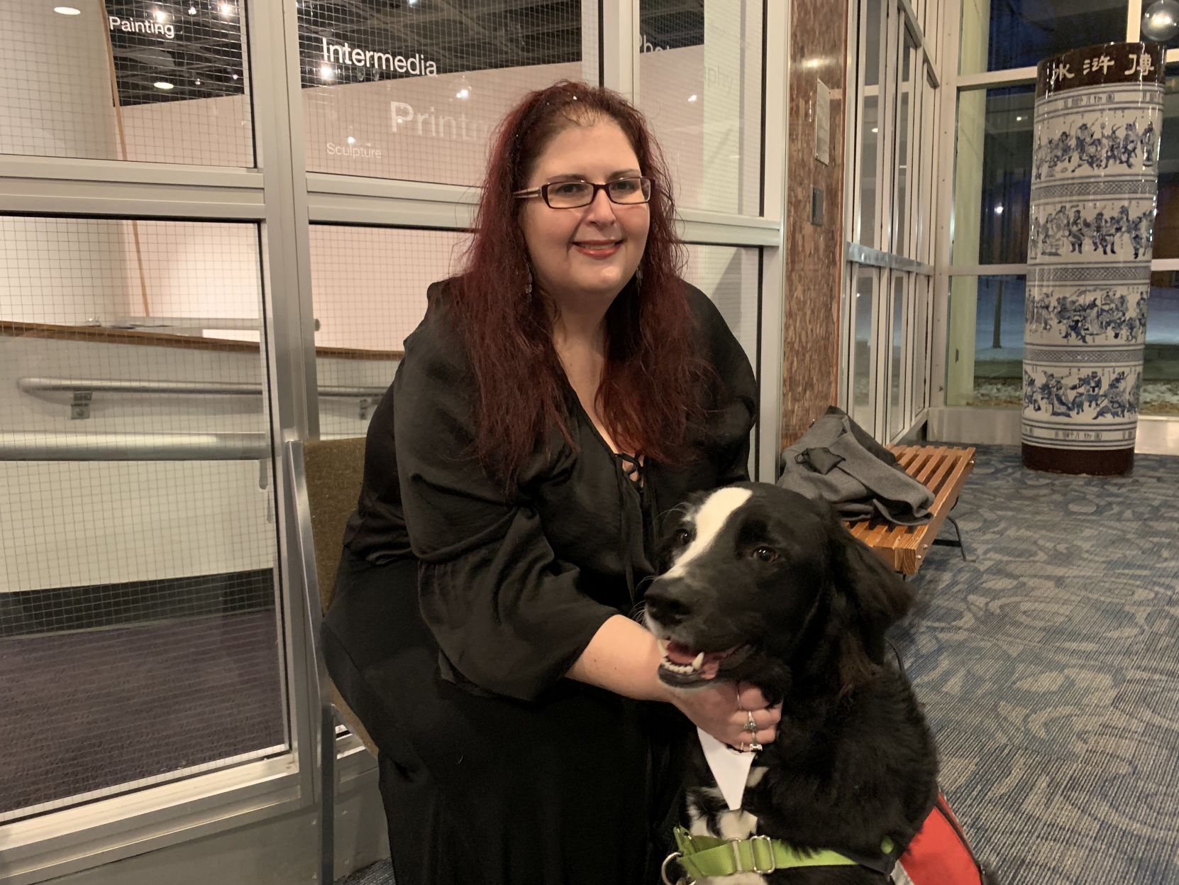 Angela Fiores trains Pete to sit through band concerts